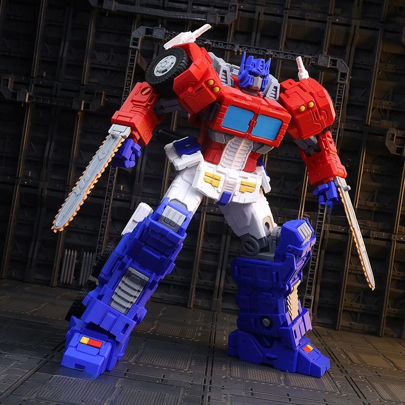 Model Kit Megazord - Optimus Prime Trasformabile Stampato in 3D,