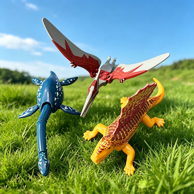 Model Kit Jurassic Park - Mini Blocchi da Costruzione Jurassic World,