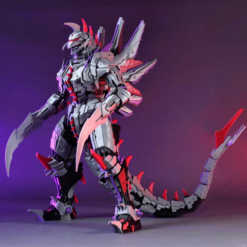 Model Kit Kiryu - Action Figure Hot Mech Gigan Stampata