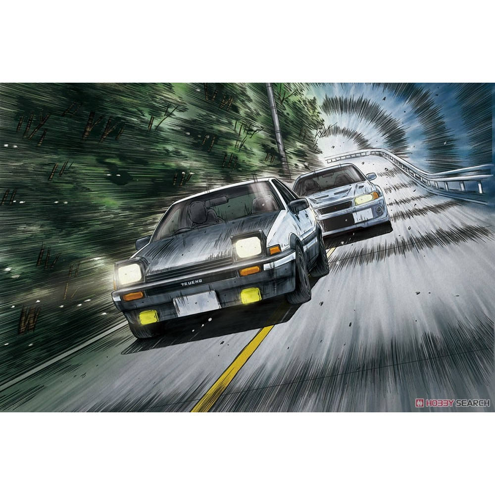 Model Kit Initial D - Modello prefabbricato da assemblare Aoshima-05954-A 1/24