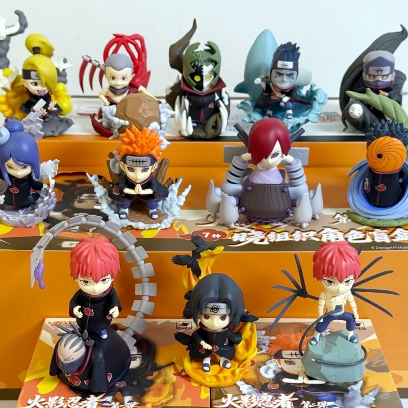 Model Kit Naruto - Genuino Naruto Shippuden Akatsuki Personaggio Cieco