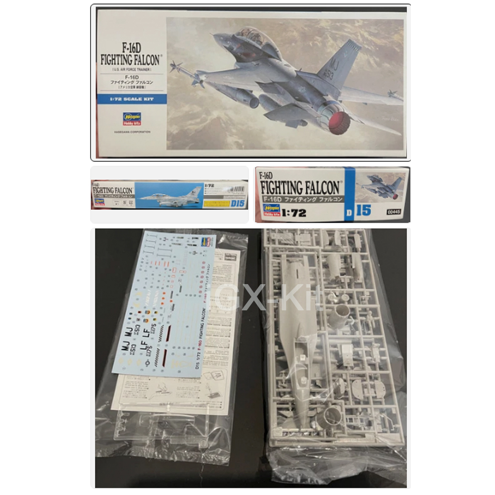 Model Kit F16 - Modellino in Plastica Scala 1:72 Aereo