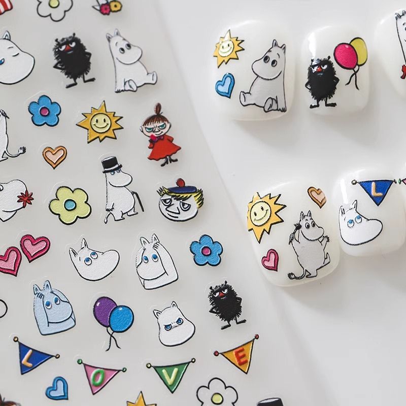 Adesivi per Unghie Moomin, Alt - Model Kit Game recensione e prezzo