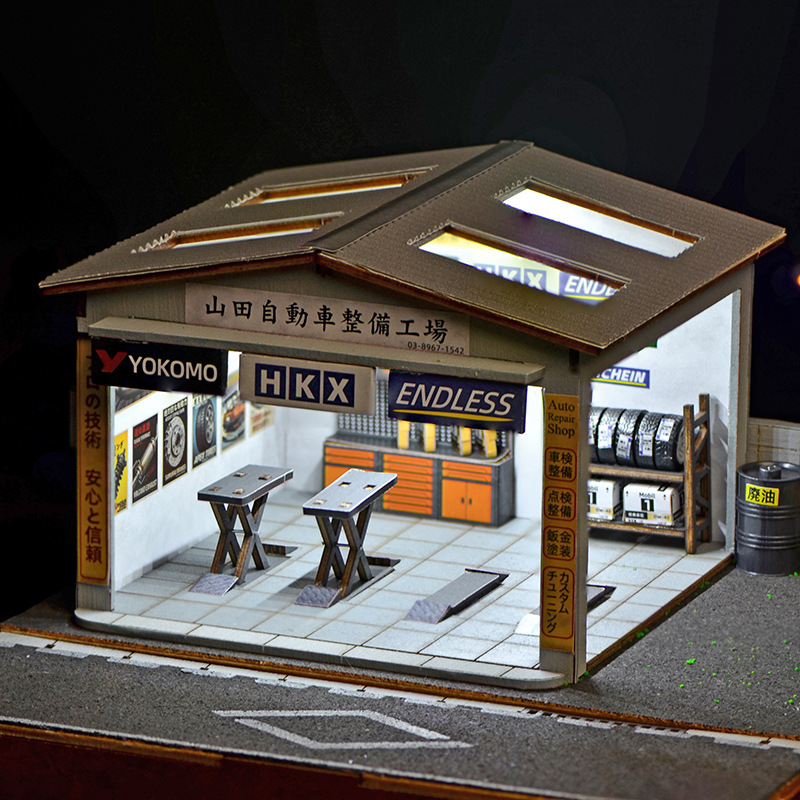 Kit Diorama Officina Auto in S - Model Kit Toy recensione e prezzo