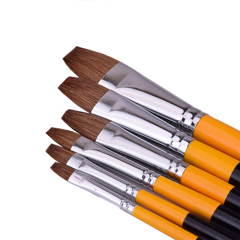 6 pz/set donnola capelli Piatt - Model Kit Acrylic Paint recensione e prezzo