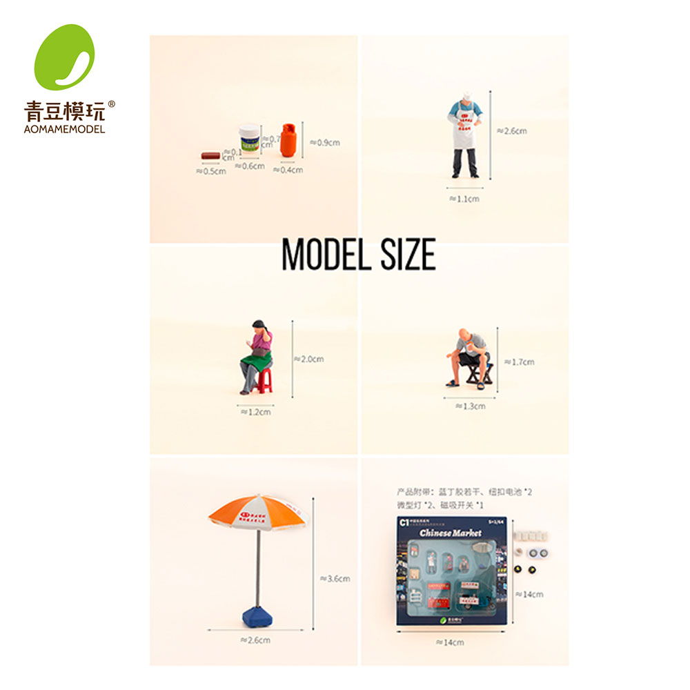 Kit Modello Mercato Notturno 1 - Model Kit Toy recensione e prezzo