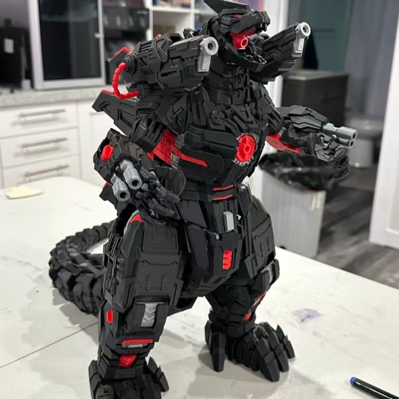 Godzilla Meccanico Stampato in - Model Kit Megazord recensione e prezzo
